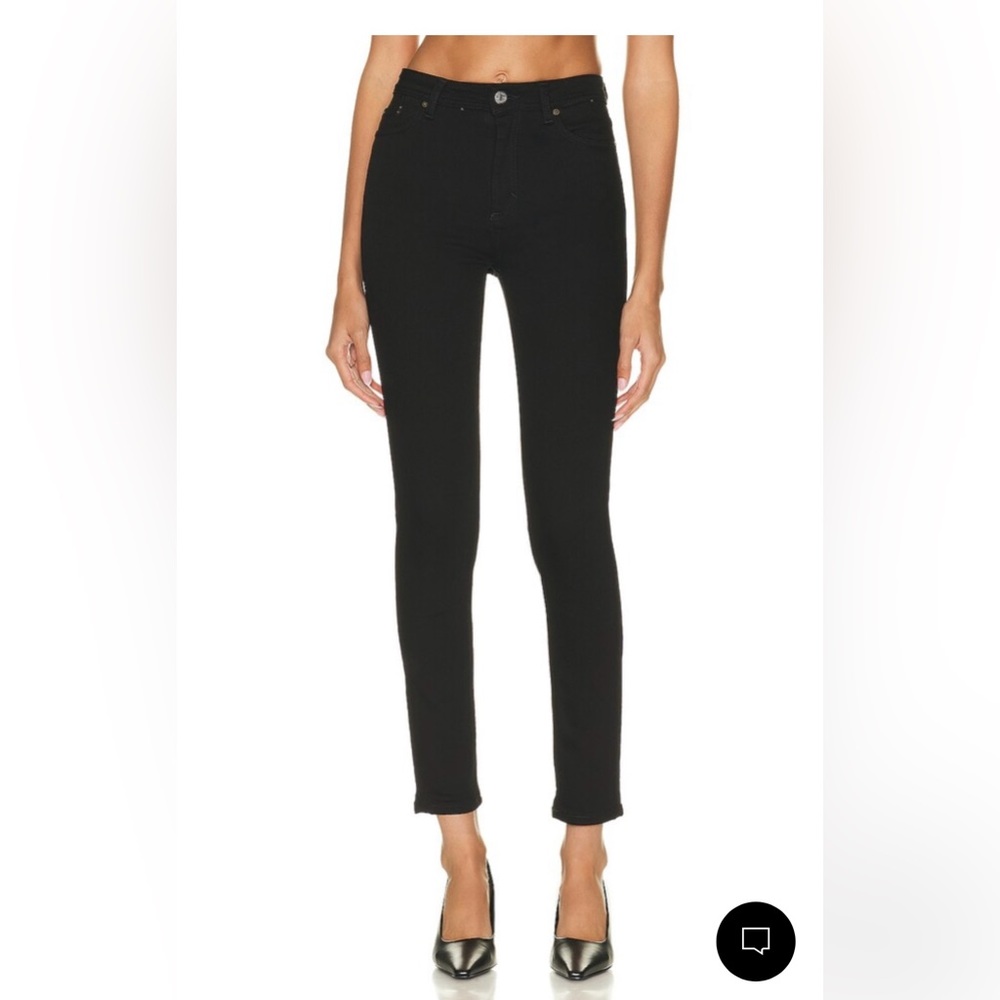 Acne Studios Peg Skinny Black Denim Jeans 29x32